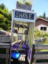 Best Ever Book Exchange - Bamfield Inlet West Coast Vancouver Island: What a great use of an old phone booth.